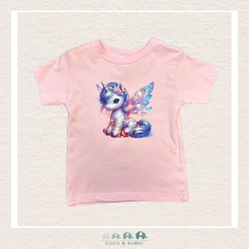 "The Jordan" Toddler Pink Tee - Unicorn, CoCo & KaBri Children's Boutique