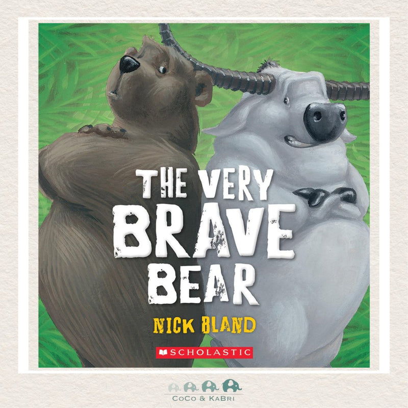 The Very Brave Bear - Hardcover, CoCo & KaBri Children's Boutique