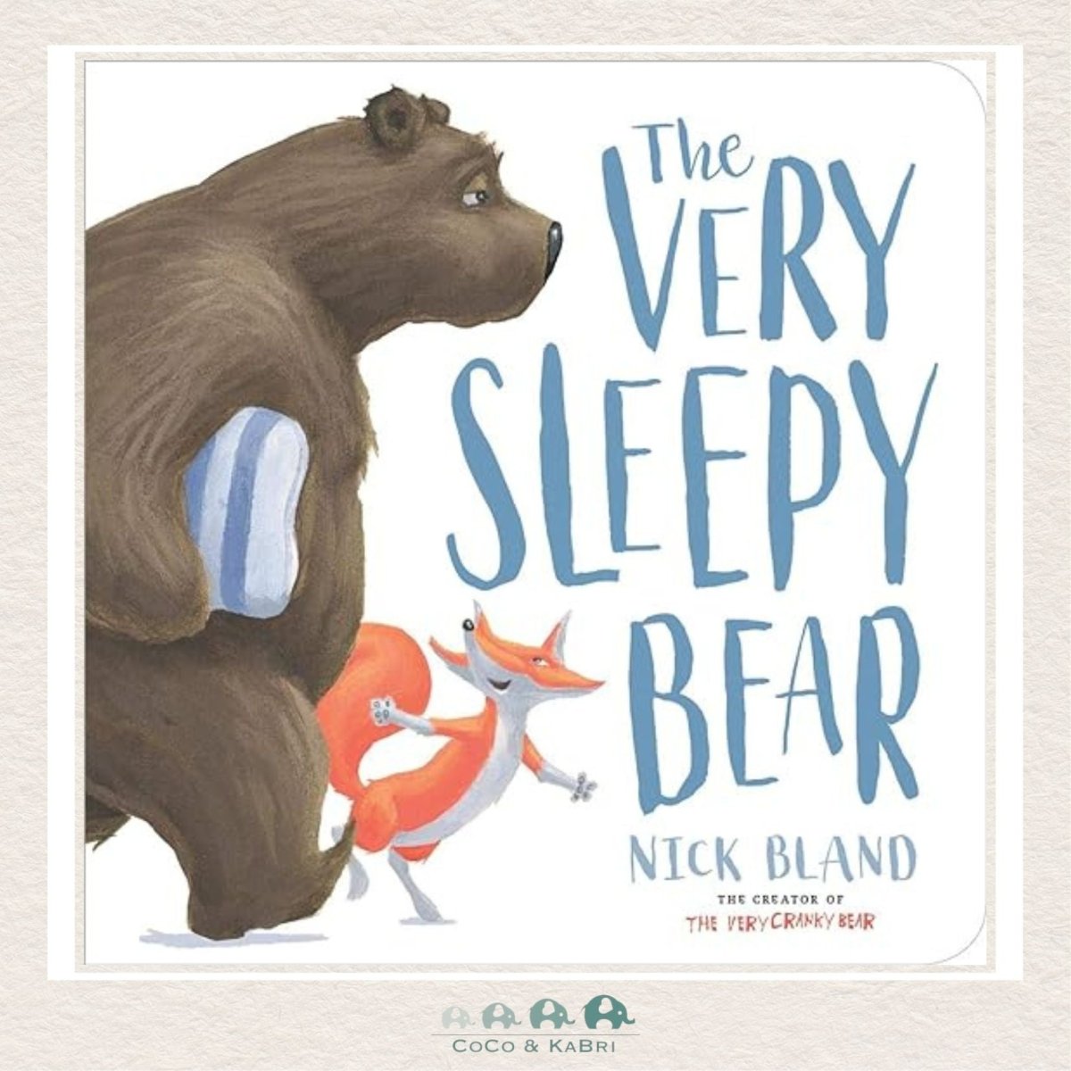 The Very Sleepy Bear, CoCo & KaBri Children's Boutique