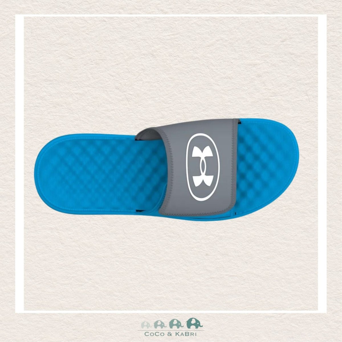 Under Armour Boy's Ignite Pro 8 Slides - Electric Blue, CoCo & KaBri Children's Boutique