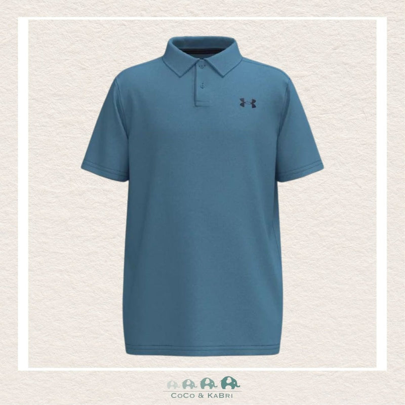 Under Armour Boy's Matchplay Polo Ether Blue, CoCo & KaBri Children's Boutique