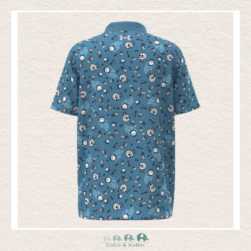 Under Armour Boy's Matchplay Printed Polo - Ether Blue, CoCo & KaBri Children's Boutique