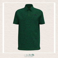 Under Armour Boy's Playoff Printed Polo Team - Kelly Green, CoCo & KaBri Children's Boutique