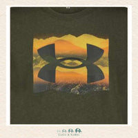 Under Armour: Boys Youth Tshirt - Baroque Green, CoCo & KaBri Children's Boutique