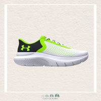 Under Armour: BPS Rogue 5 AL White/Hyper Green (Z - 10), CoCo & KaBri Children's Boutique