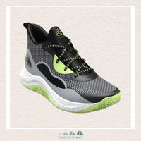 Under Armour Pre - School Curry 3Z 24 Basketball Shoes - Black/Green (O - 13), CoCo & KaBri Children's Boutique