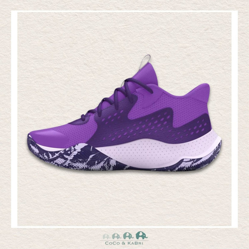 Under Armour Pre - School Jet '23 Basketball Shoes - Lavish Purple, CoCo & KaBri Children's Boutique