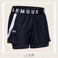 Under Armour Women's Play Up 2-in-1 Shorts - Black & White, CoCo & KaBri Children's Boutique