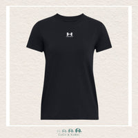 Under Armour: Women's Rival Core Short Sleeve Black, CoCo & KaBri Children's Boutique