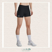 Under Armour Women's Team Shorty Shorts - Black/White, CoCo & KaBri Children's Boutique