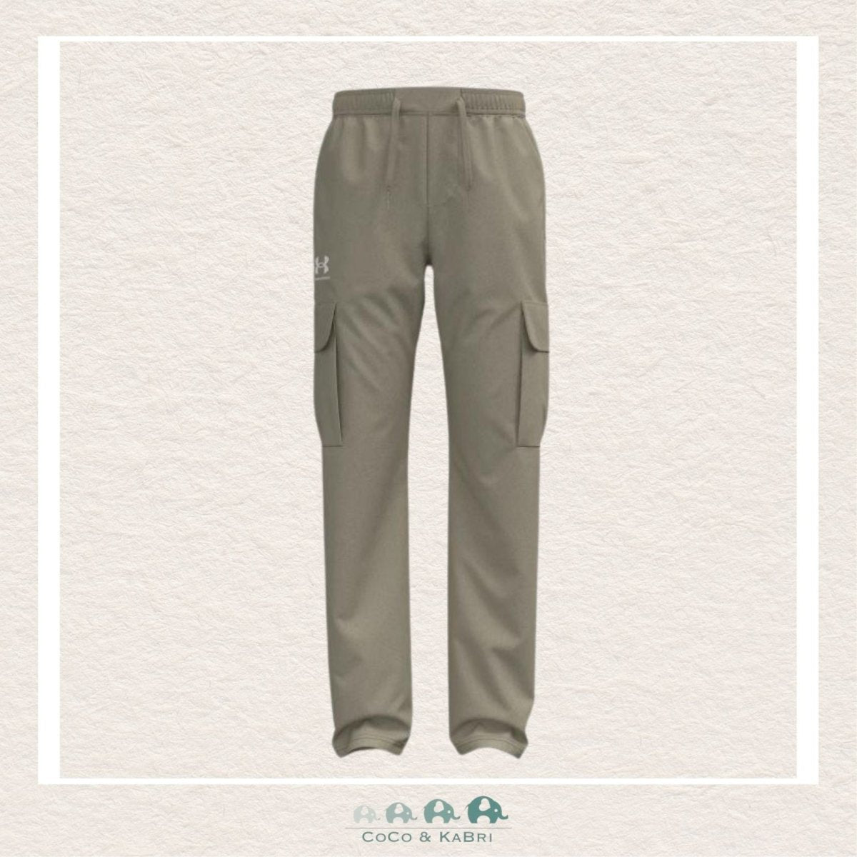 Under Armour Youth Boy's Icon Woven Pant - Khaki, CoCo & KaBri Children's Boutique