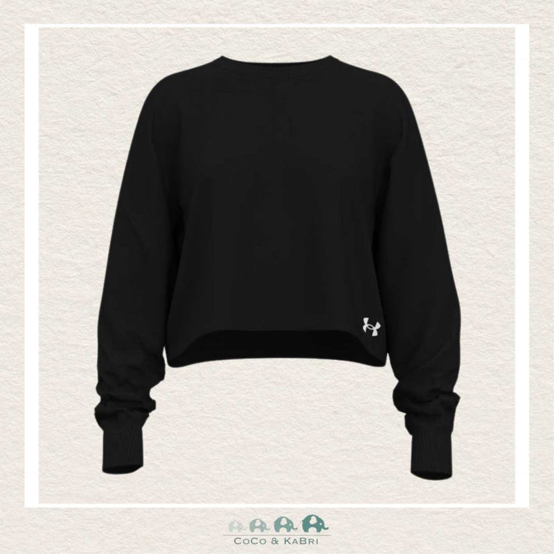 Under Armour: Youth Girls Branded Logo Boxy Sweatshirt - Black, CoCo & KaBri Children's Boutique