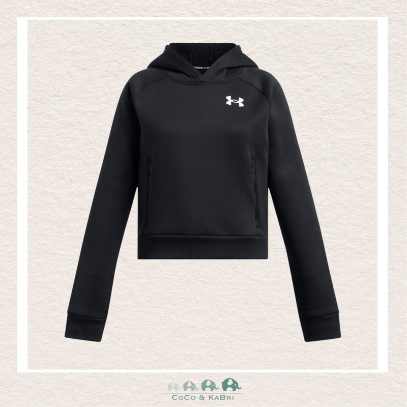 Under Armour Youth Girls Fleece Pro Hoodie - Black, CoCo & KaBri Children's Boutique