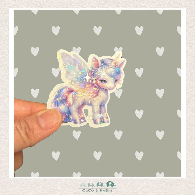 Unicorn Sticker (Standing with Lights), CoCo & KaBri Children's Boutique