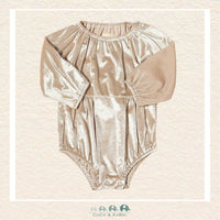 Vignette Baby Girl Wheat Daisy Bubble, CoCo & KaBri Children's Boutique