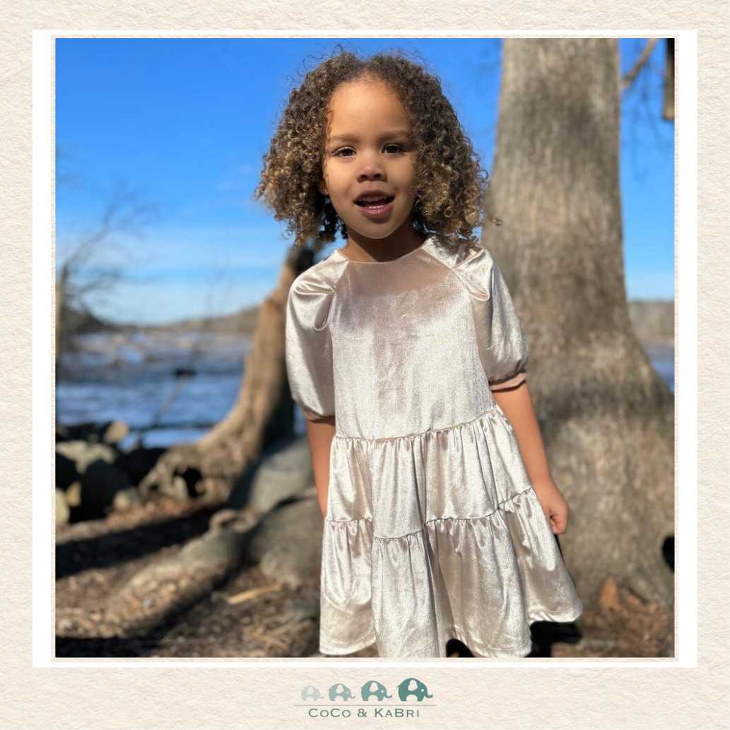 Vignette Wheat Alice Dress, CoCo & KaBri Children's Boutique