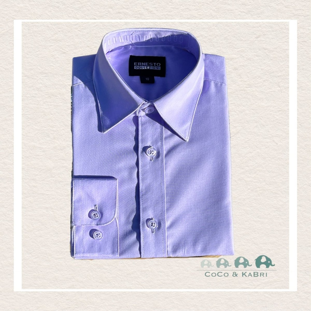 Boys lilac dress store shirt