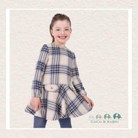 *Mayoral: Girls Blue Plaid Dress, CoCo & KaBri Children's Boutique