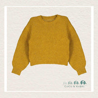 *Mayoral: Youth Girls Knit Sweater - Yellow, CoCo & KaBri Children's Boutique