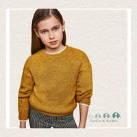 *Mayoral: Youth Girls Knit Sweater - Yellow, CoCo & KaBri Children's Boutique