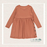 Vignette: Madigan Dress - Pumpkin, CoCo & KaBri Children's Boutique